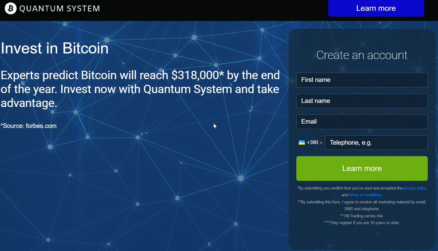 Betrug Quantum System